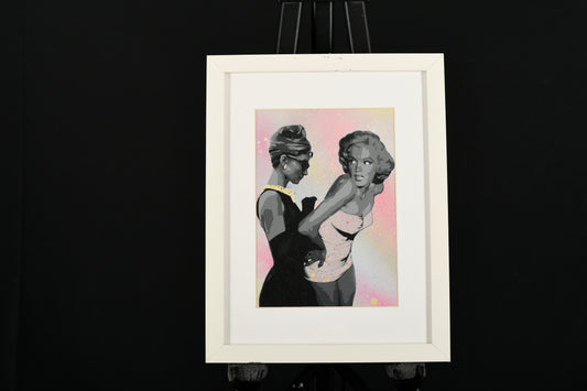Marilyn & Audrey by David Shade