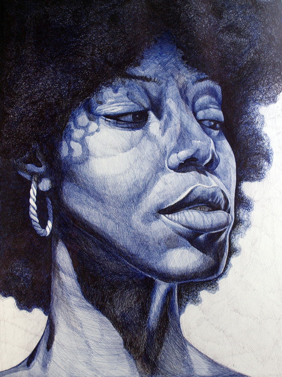 'Biro Girl' by Mark Worst