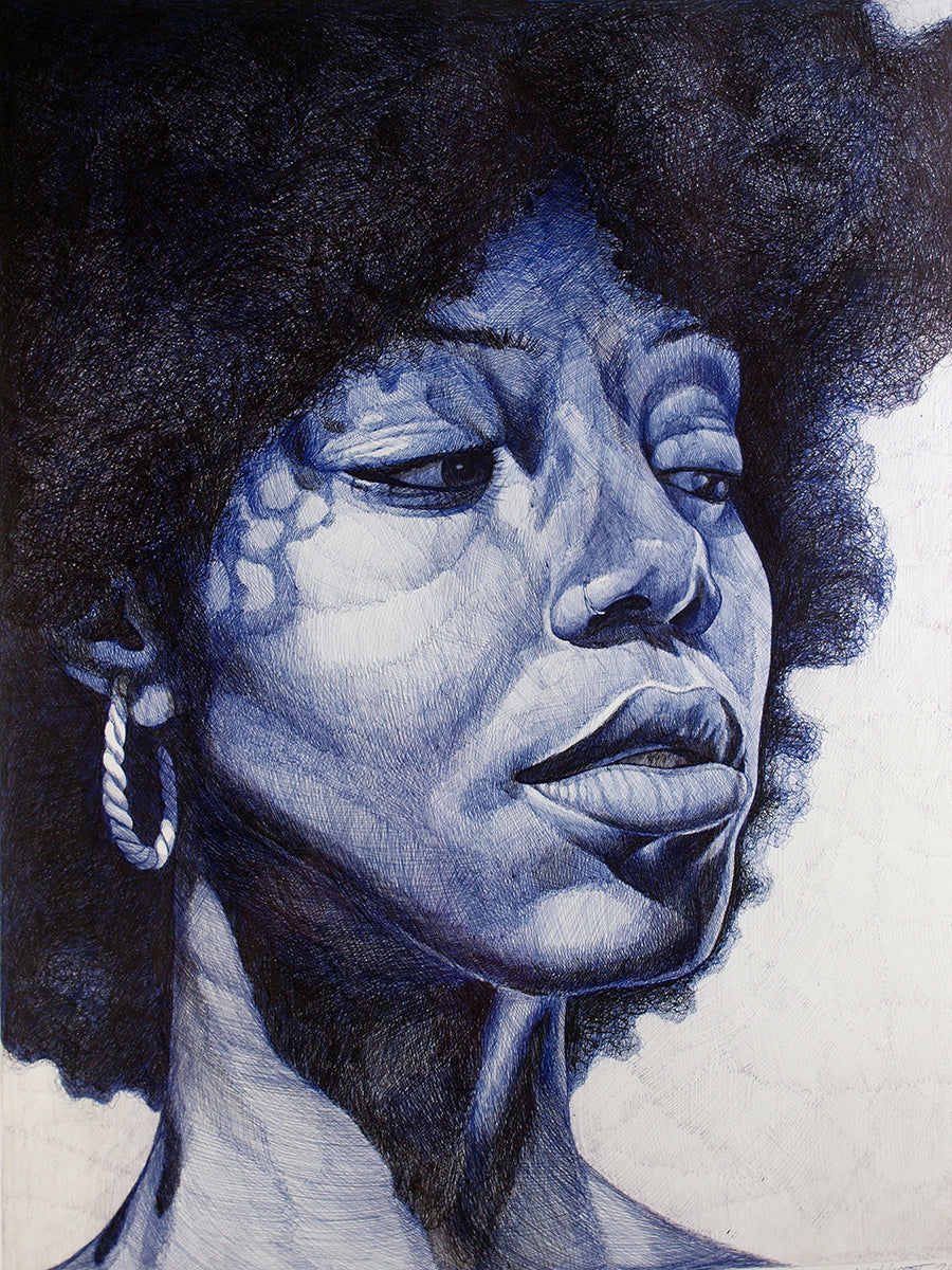 'Biro Girl' by Mark Worst